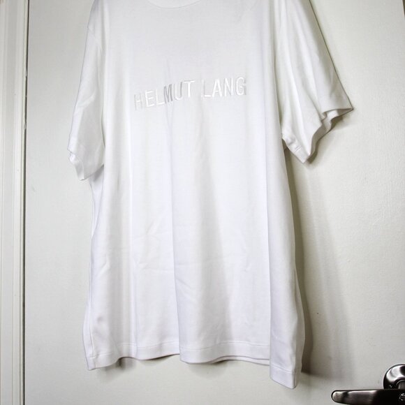 BNWT SS25 HELMUT LANG LOGO OV TEE TSHIRT XL - Picture 6 of 12